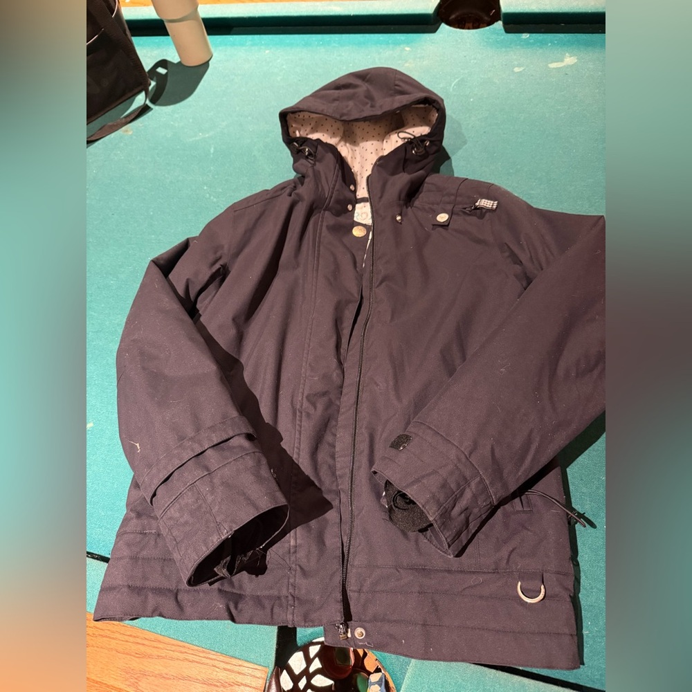 Black Roxy winter coat - Picture 4 of 4